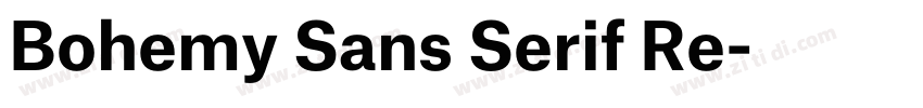 Bohemy Sans Serif Re字体转换 Bohemy Sans Serif Re字体转换